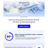 What can you achieve with Udacity?