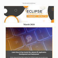 🌒 Eclipse Community Newsletter - March