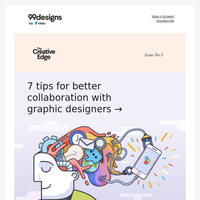 Want the best creative outcome? Collaboration is key 🔑 Dive into 7 tips for better collaboration with graphic designers