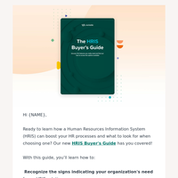 Elevate your HRIS software with our new ebook!
