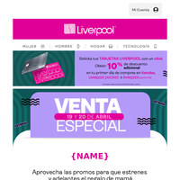 {NAME} ¡La Venta Especial llegó! 🛍️