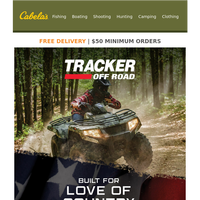 Find Your Tracker Off-Road Here!