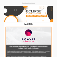 🌒 Eclipse Community Newsletter - April