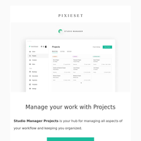 🚀 Introducing Projects! A new way to organize your client work in Studio Manager