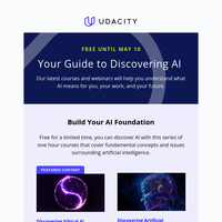 4 new AI courses—free until May 10