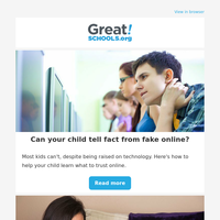 Can your child tell fact from fake online?