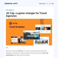 👀 Introducing JA Trip: Elevate Your Travel Agency Website 🌍✨