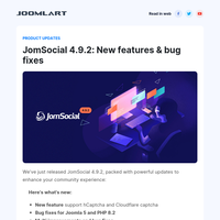 🌟 JomSocial 4.9.2 | 60 Templates Updated