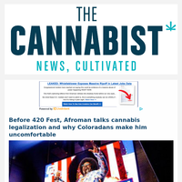 Before 420 Fest, Afroman talks cannabis legalization and why Coloradans make him uncomfortable