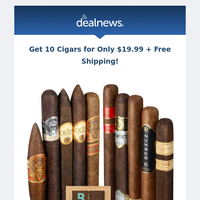 🔥 Exclusive Offer: Primetime Dimes 10-Cigar Collection - Just $19.99 + Free Shipping!