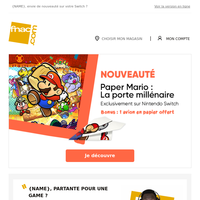 Les dernières sorties Nintendo Switch