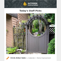 Circle Arbor Gate