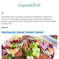 Seriously Good Steak Salad