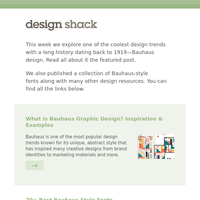 Design Shack Newsletter: 652