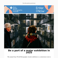 Enter! Be part of a major exhibition