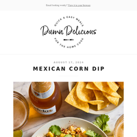 Favorite Hot Party Dip 🌽 Mexican Corn Dip