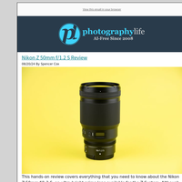 Nikon Z 50mm f/1.2 S Review