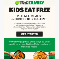 Kids Eat FREE | Ditch Mealtime Stress