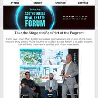 Drop the mic and own the stage at TRD Forum | November 6-7 | Miami