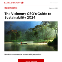 September 2024 Bain Insights