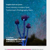 {NAME} ~ How Members of our Jury Spot Tomorrow’s Photography Stars