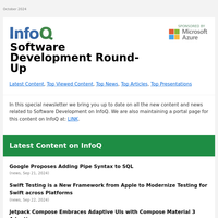 Software Development Round-Up
