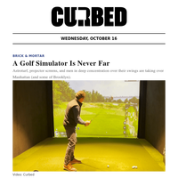 A Golf Simulator Is Never Far