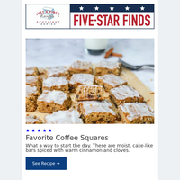 ⭐ Favorite Coffee Squares ⭐