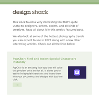 Design Shack Newsletter: 664