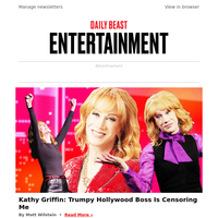 Kathy Griffin: Trumpy Hollywood Boss Is Censoring Me