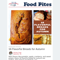 Flavorful Quick Breads for Fall