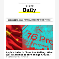 Apple is losing its grip in China. What will it sacrifice to turn things around?