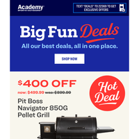 Your Weekly Big Fun Deals Are Here!