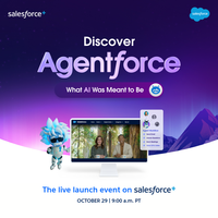 Streaming now: the Agentforce live launch event