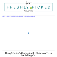 Hurry! Costco's Customizable Christmas Trees Are Selling Out