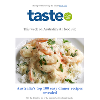 Australia's top 100 easy dinner recipes revealed