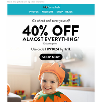 🧙Hex yea—almost EVERYTHING is 40% off