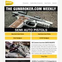 SK Customs launches SANTA MUERTE, GLOCK 47 vs GLOCK 17, and More!