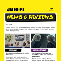 Check out the latest Tech and Entertainment News & Reviews!