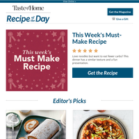 This Week's Must-Make Recipe