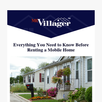 Your Mobile Home Renting Guide