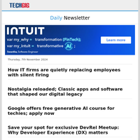 How IT firms are quietly replacing employees with silent firing | Nostalgia reloaded; Classic apps and software that shaped our digital legacy