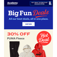 Hot Deal! 30% OFF 🔥 PUMA Fleece