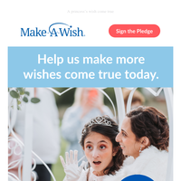 Add your name to help grant wishes