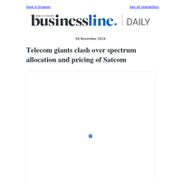 Telecom giants clash over spectrum allocation and pricing of Satcom