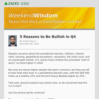 5 Reasons to Be Bullish in Q4