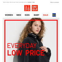 Everyday low price, same high quality