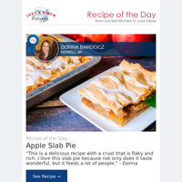 Apple Slab Pie With a Flaky Crust