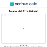 Creamy Irish-Style Oatmeal