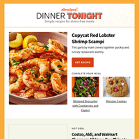 Copycat Red Lobster Shrimp Scampi